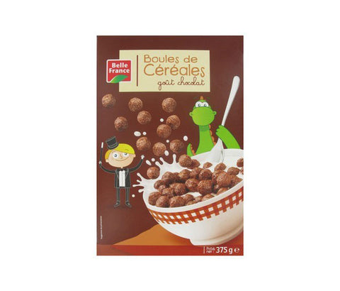 Boules de Céréales goût chocolat. 375g