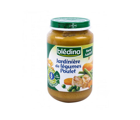 Blédina. Jardinière de légumes poulet.