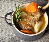 Bouillon de gazelle fraîche. +boisson