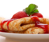Crêpe goût fraise