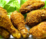 Cuisse de poulet pané, frites. + boisson offerte
