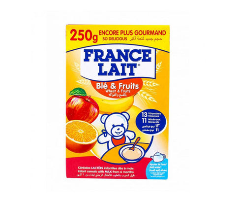 France Lait. Blé & Fruits. 250g