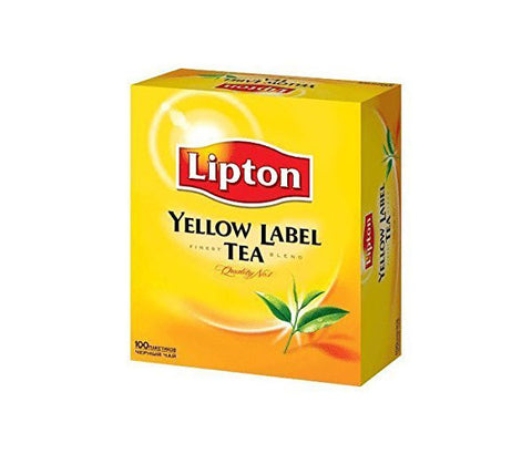 Yellow label  tea Lipton, 25 sachets