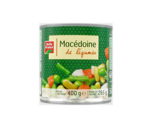 Macédoine de légumes. belle france 400g