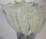 Morue poisson salé. Tas