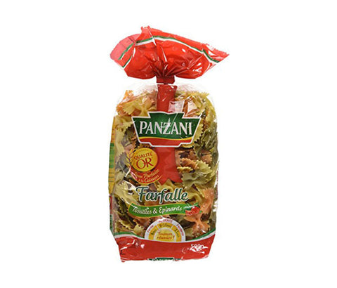 Panzani farfalle. tomates & épinards. 500g