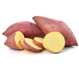 Patate douce. Tas