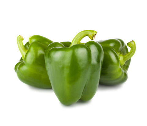 Poivron vert. Tas