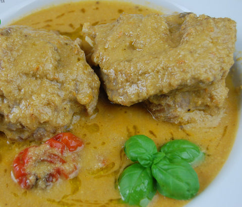 Poulet à la pâte d'arachide.