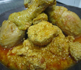 Sauce pistache au poulet fumé. boisson + dessert offerts