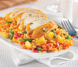Riz gras poulet zando. boisson offerte