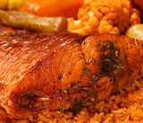 Riz poisson aux 3 légumes. + boisson offerte