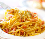 Spaghetti carbonara zando. +boisson offerte