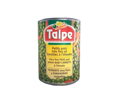 Talpe petits pois carottes. 400g